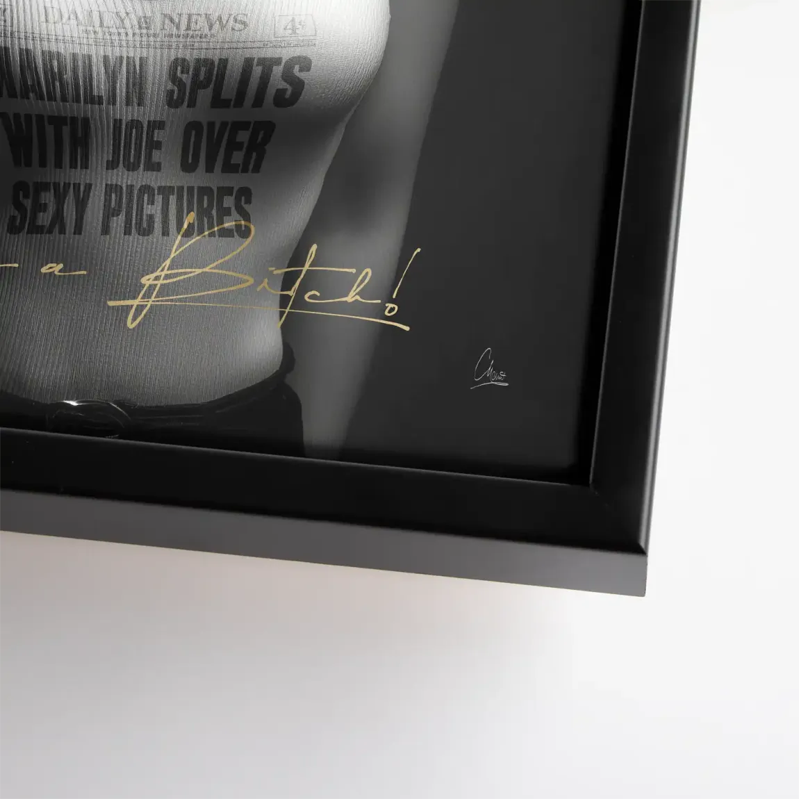 Marilyn Skandal Leinwand Bild