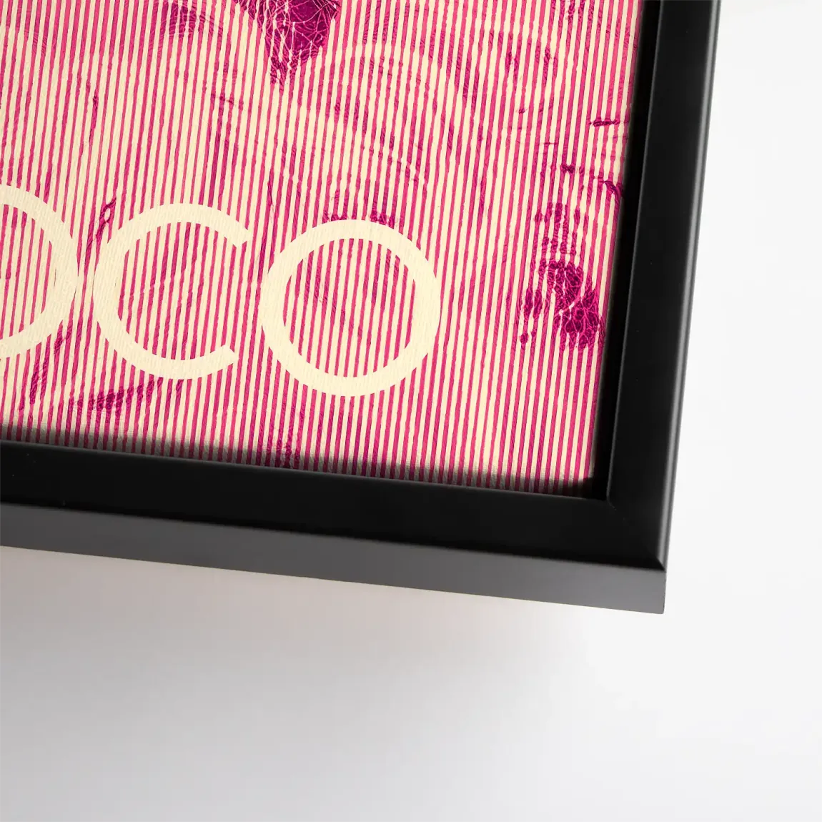 Coco Vision in Pink Leinwand Bild INGALERIE