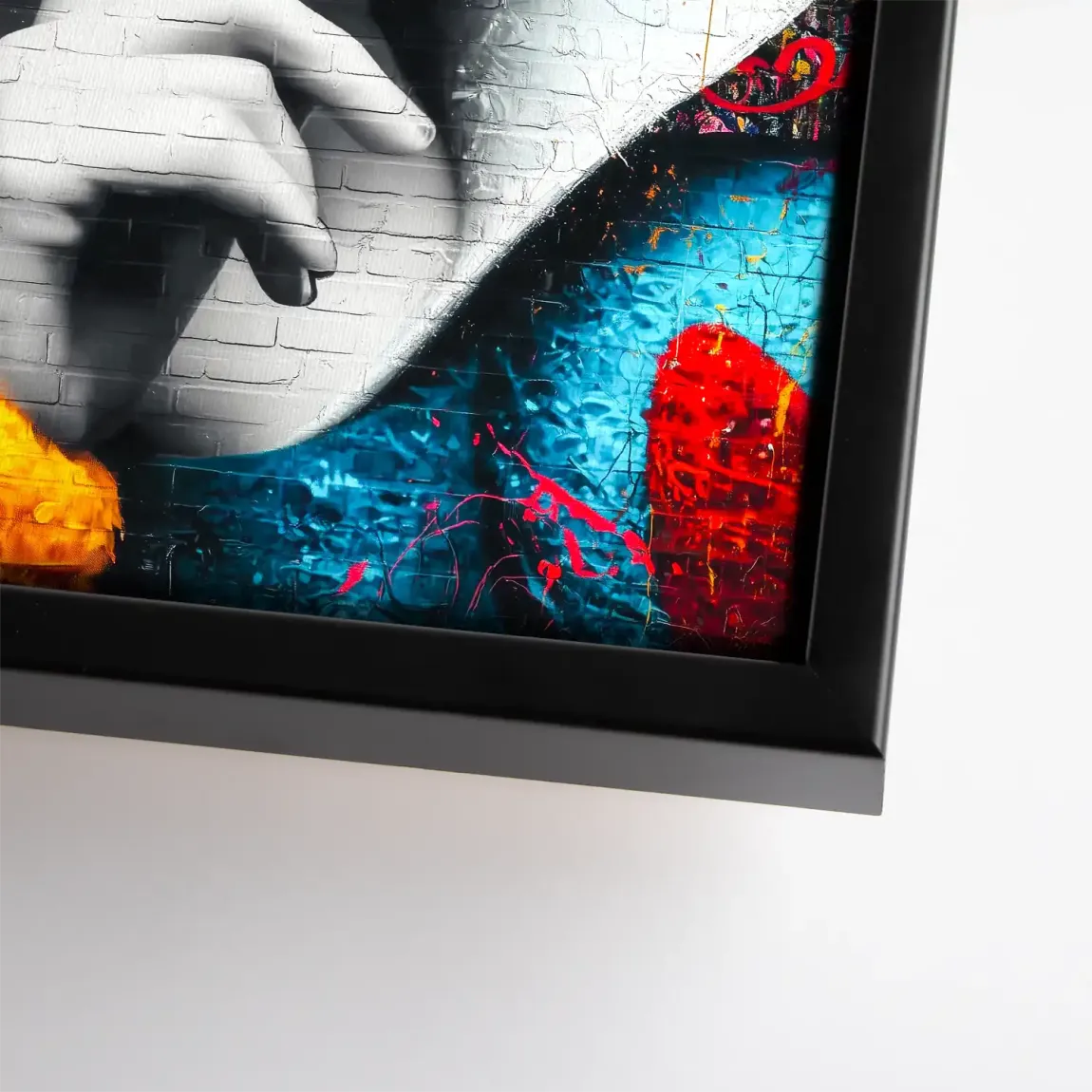 Schneewittchen Silent Pop Art Leinwand Bild
