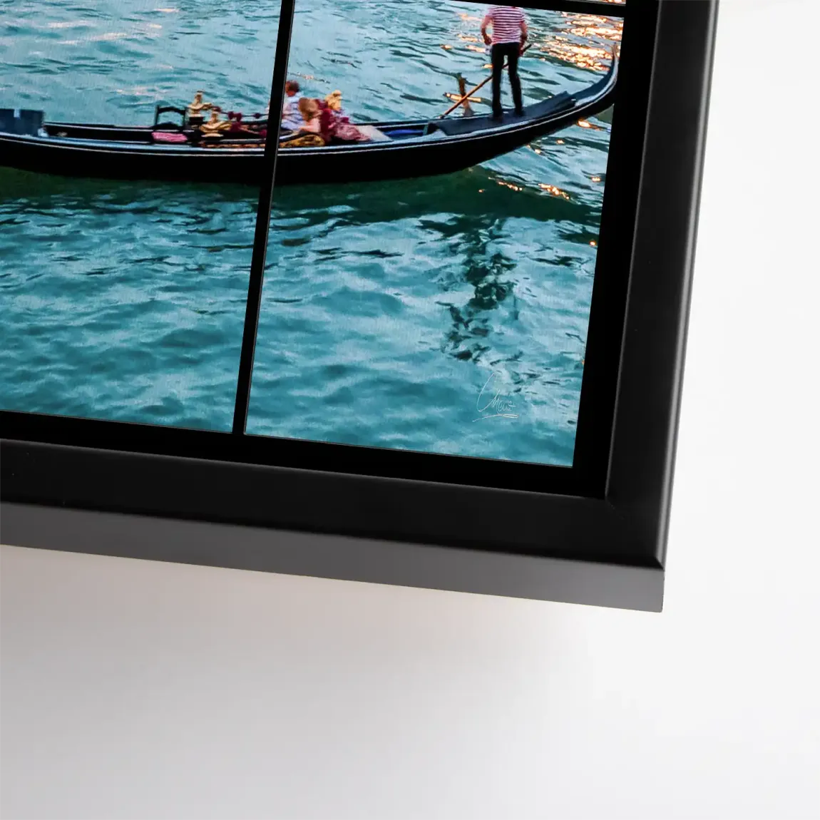 Lichter von Venedig Leinwand Bild