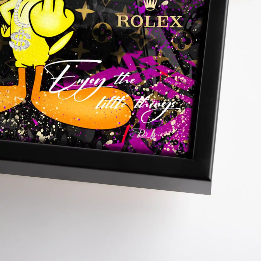 Pop Art Tweety Change the Rules Leinwand Bild INGALERIE