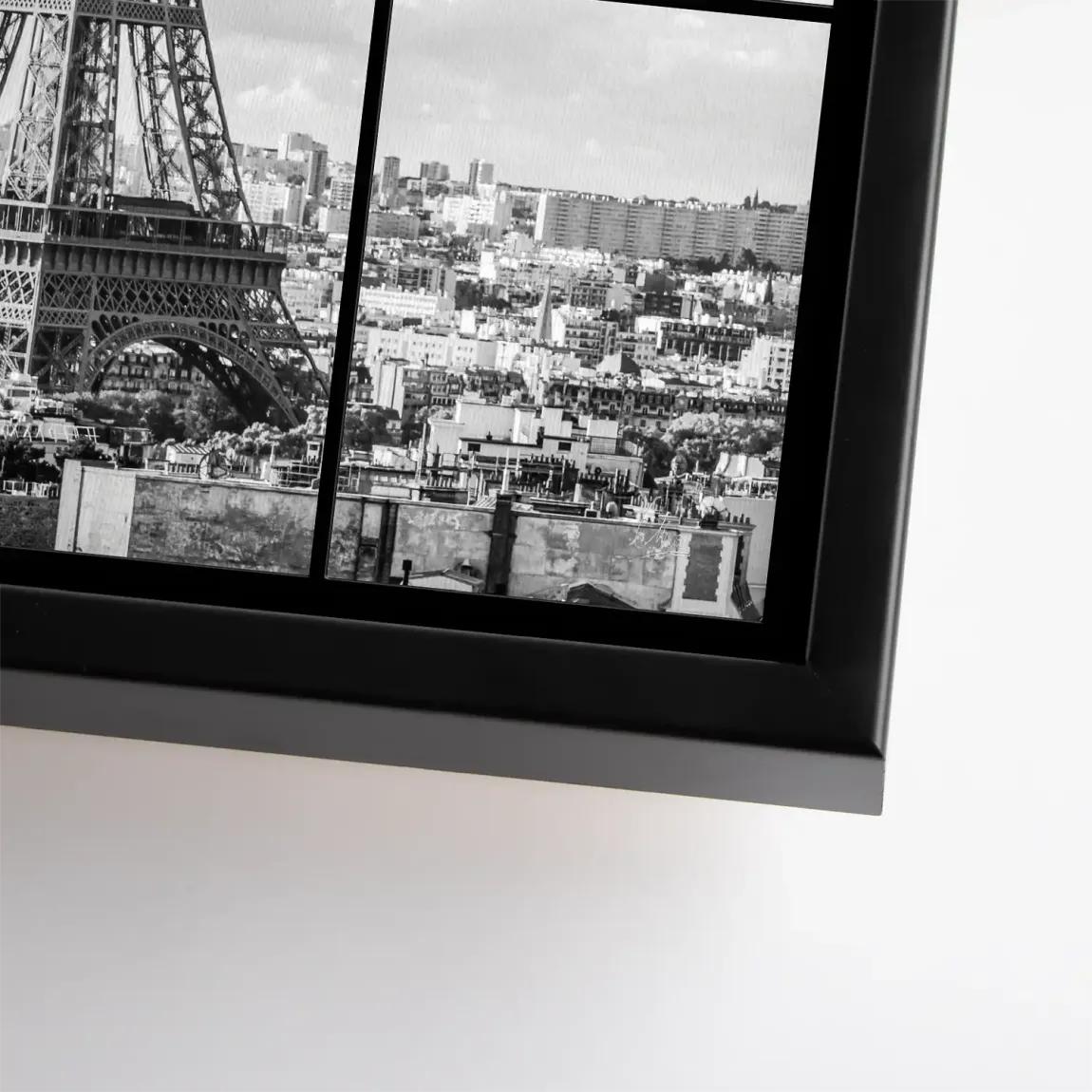 Paris Skyline View Leinwand Bild