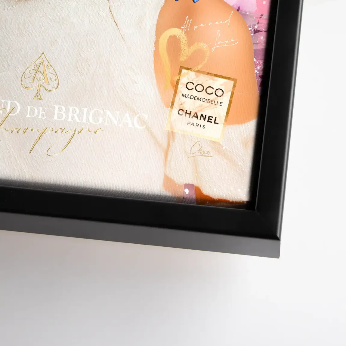 Audrey Hepburn Coco Armand Leinwand Bild INGALERIE