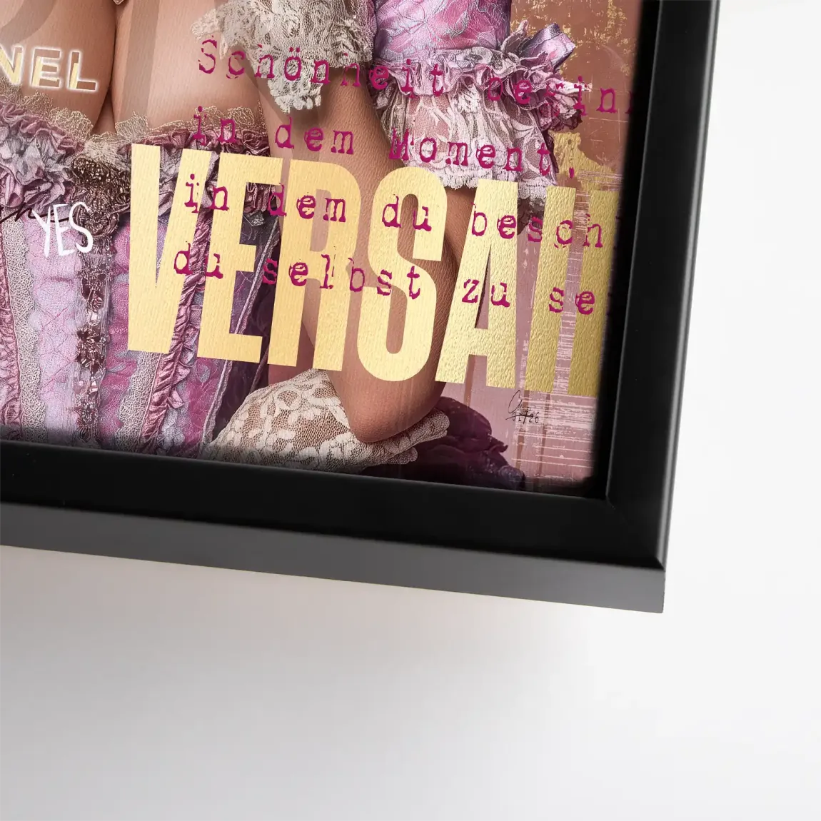 Marie Antoinette Popart Leinwand Bild