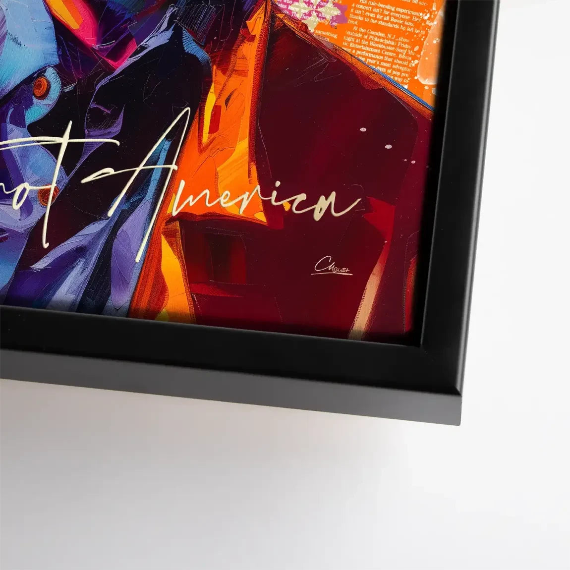 Bowie America Pop Art Leinwand Bild INGALERIE