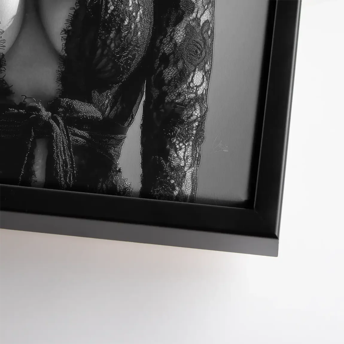 Velvet Silence Leinwand Bild