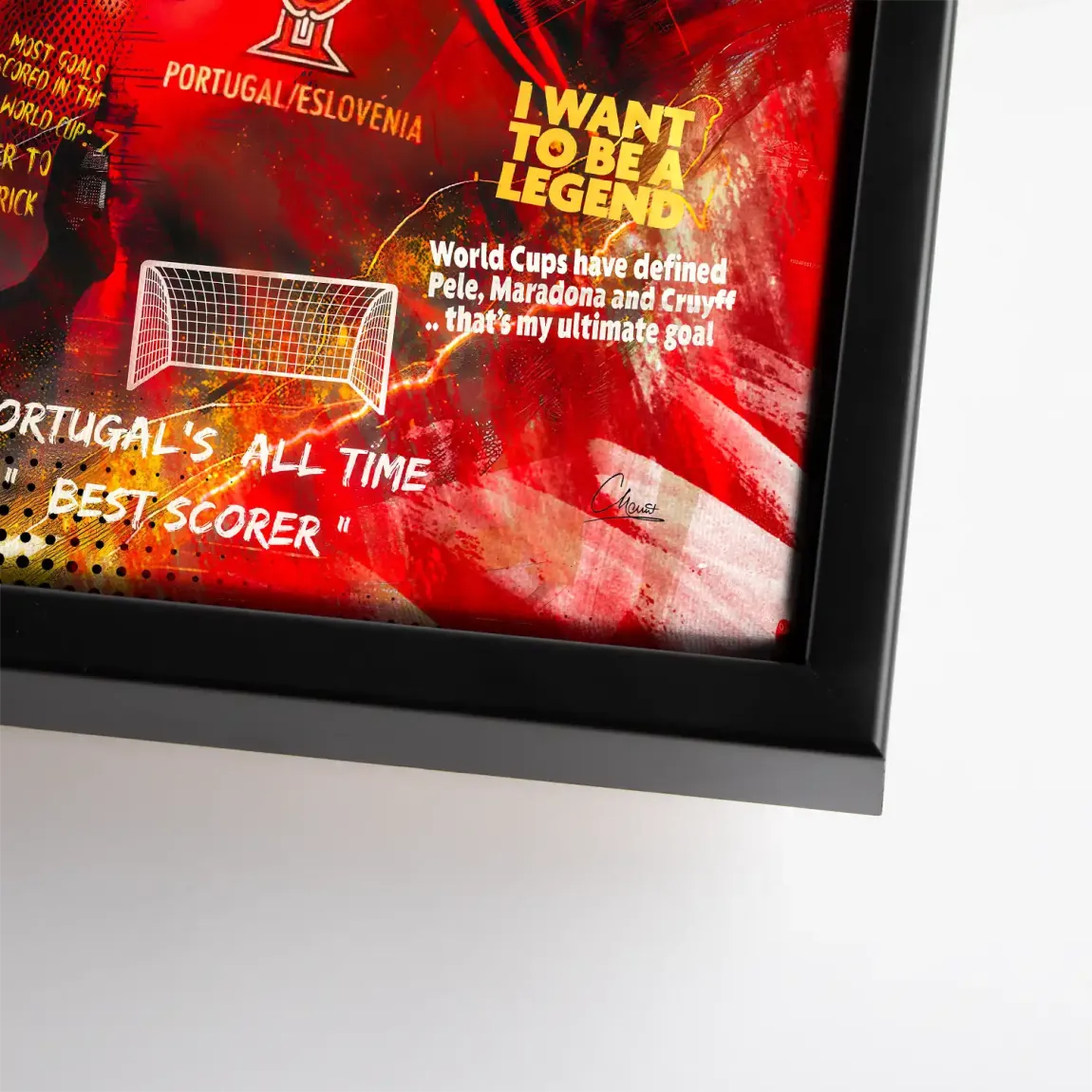 Legacy of Number Seven Leinwand Bild INGALERIE