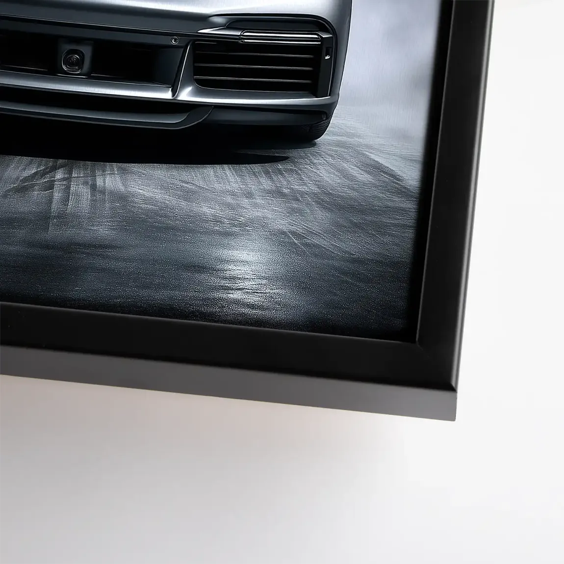 Silver Legend Porsche 911 Leinwand Bild