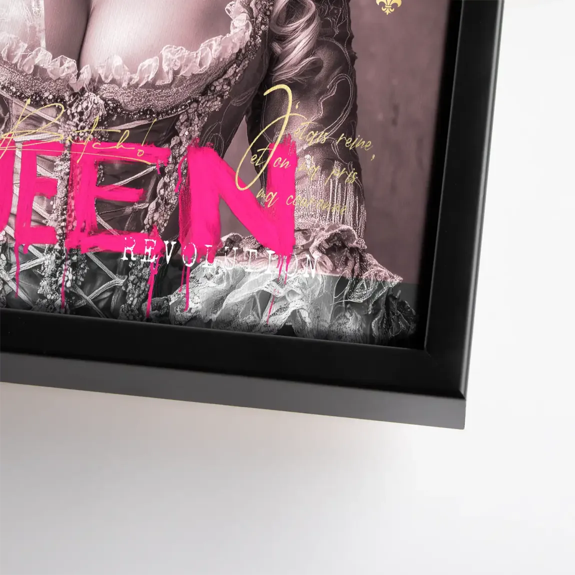 Marie Antoinette Queen Pop Art Leinwand Bild