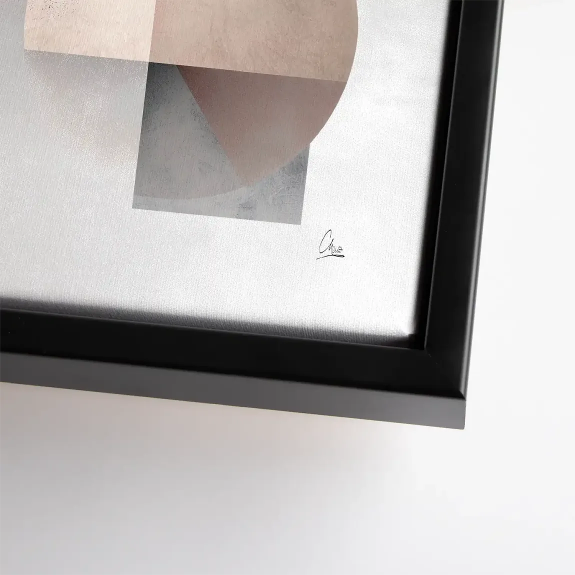 Soft Circles Leinwand Bild