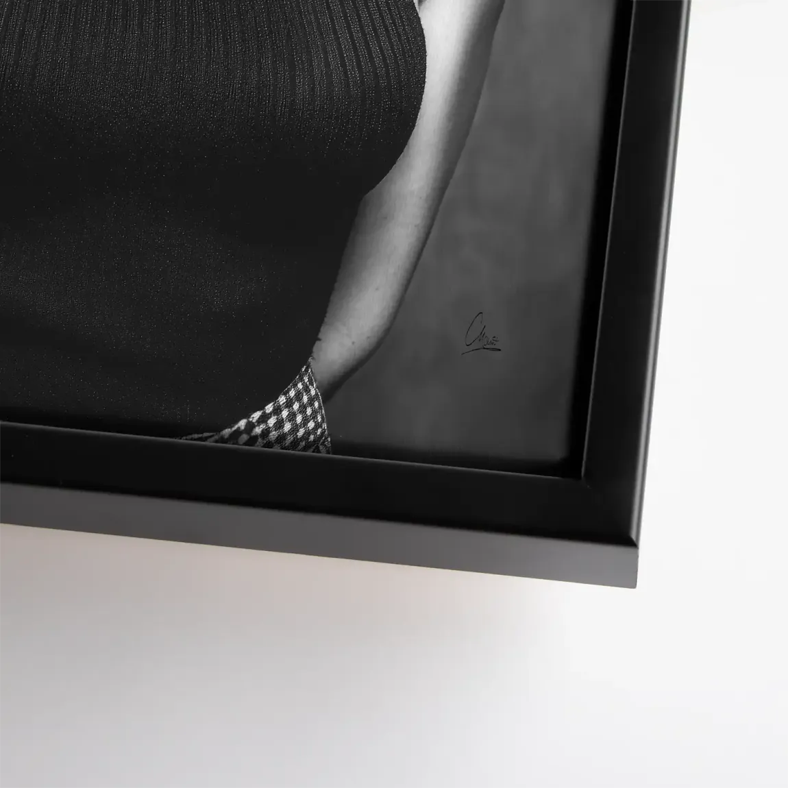 Marilyn Black and White Style Leinwand Bild