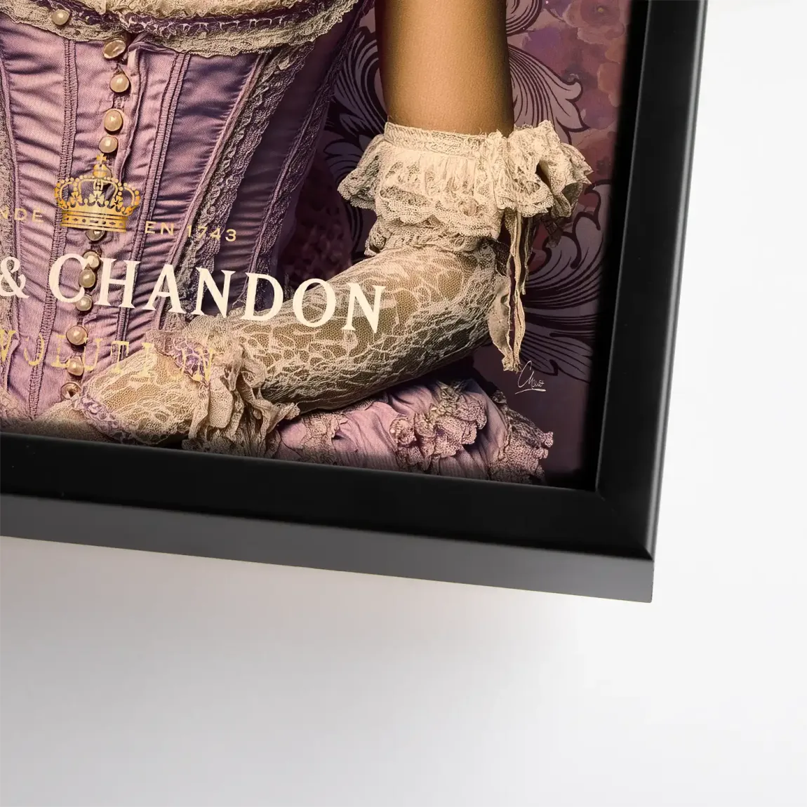 Marie Antoinette Rebell Art Leinwand Bild