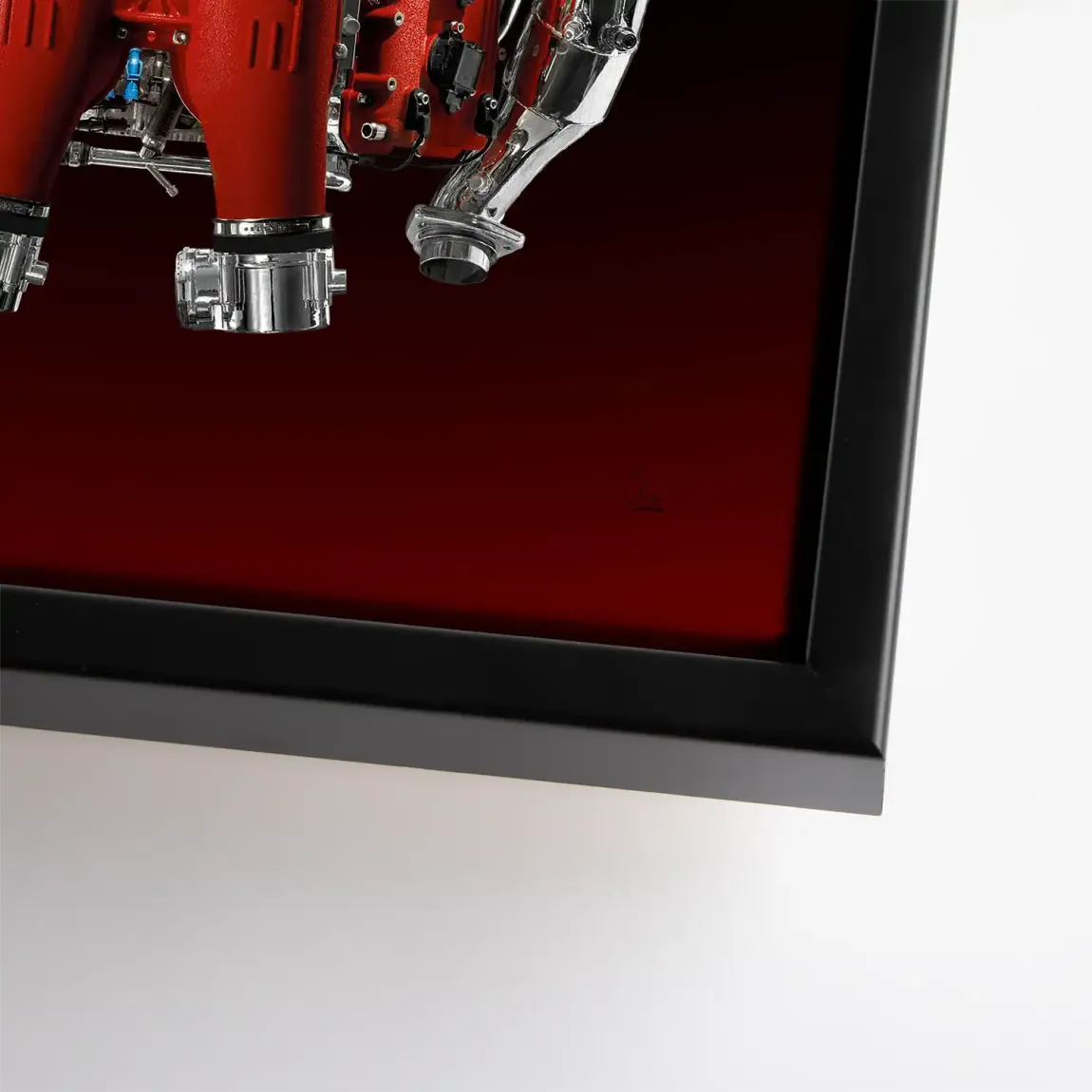 Ferrari Heart of Speed Leinwand Bild