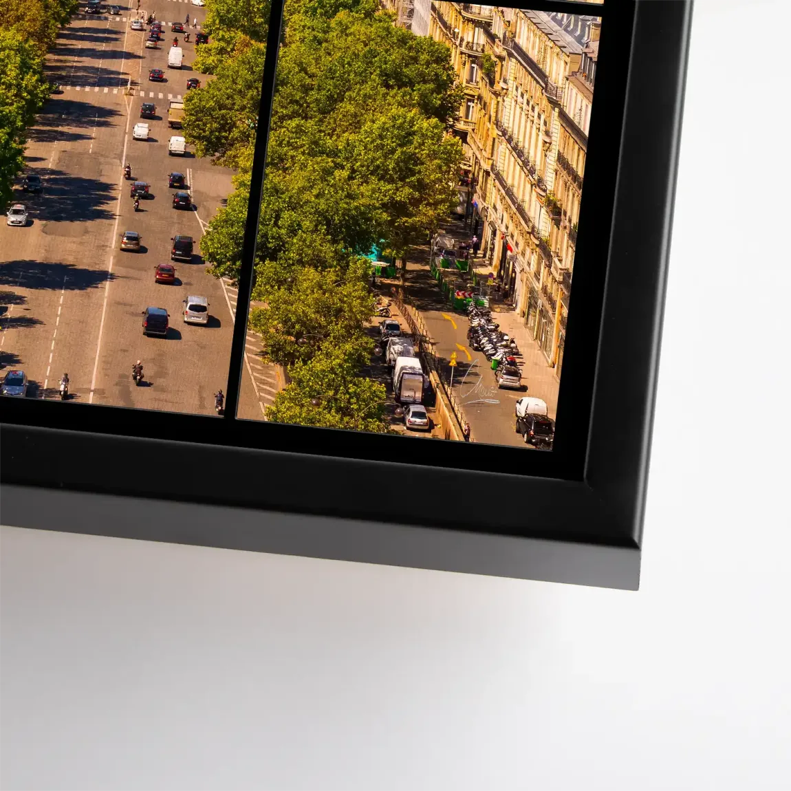 Avenue Lumière Paris Leinwand Bild