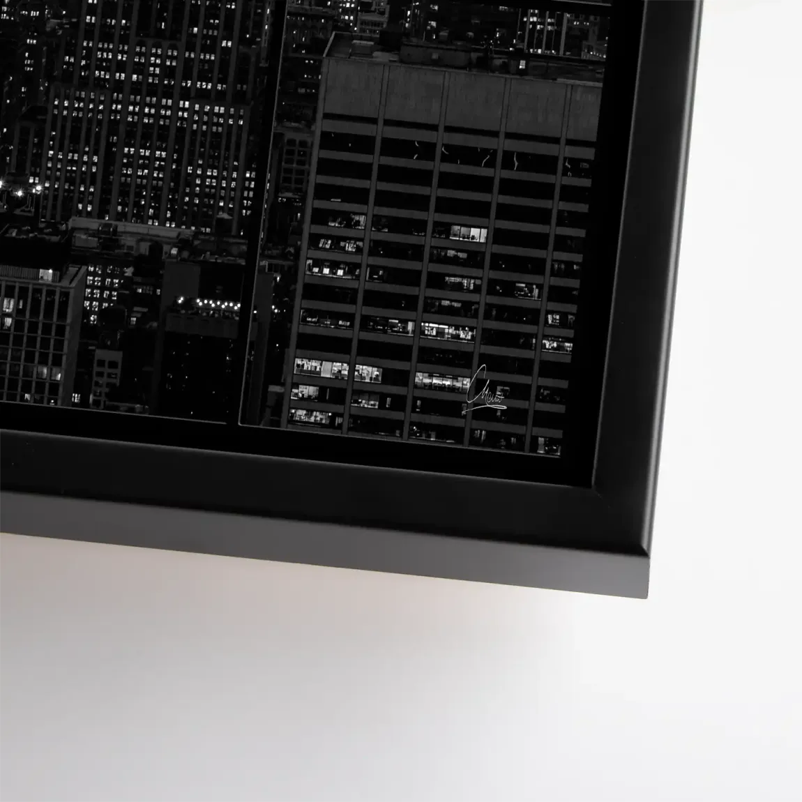 Midnight Crown New York Leinwand Bild