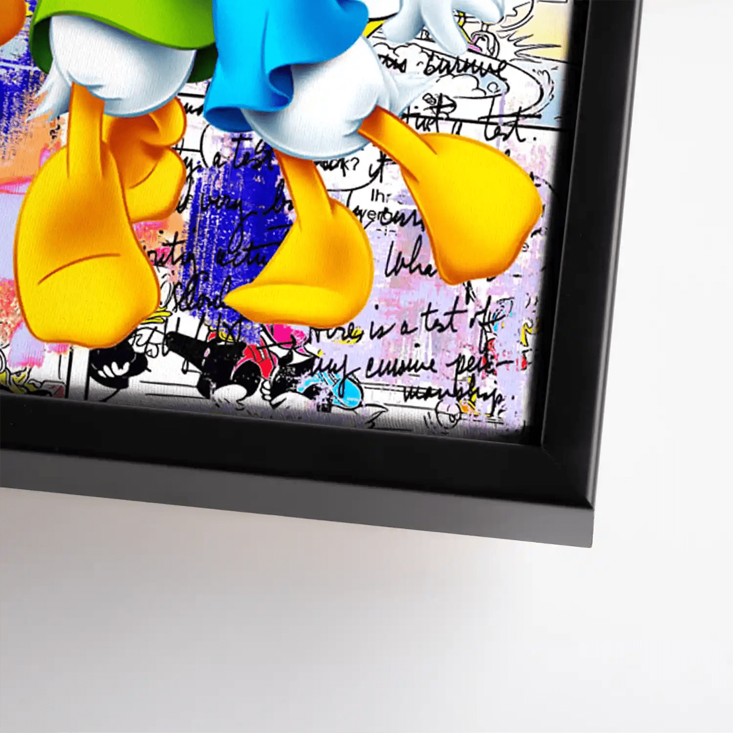 Duck Kids Nr.2 Pop Art Leinwand Bild INGALERIE