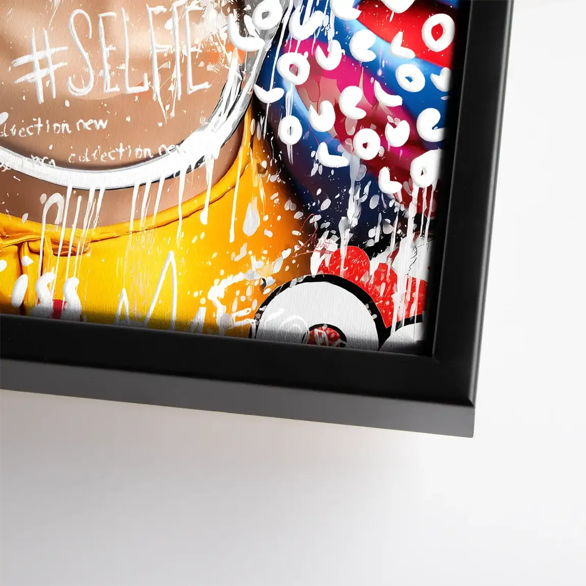 Schneewittchen Pop Art Queen Leinwand Bild