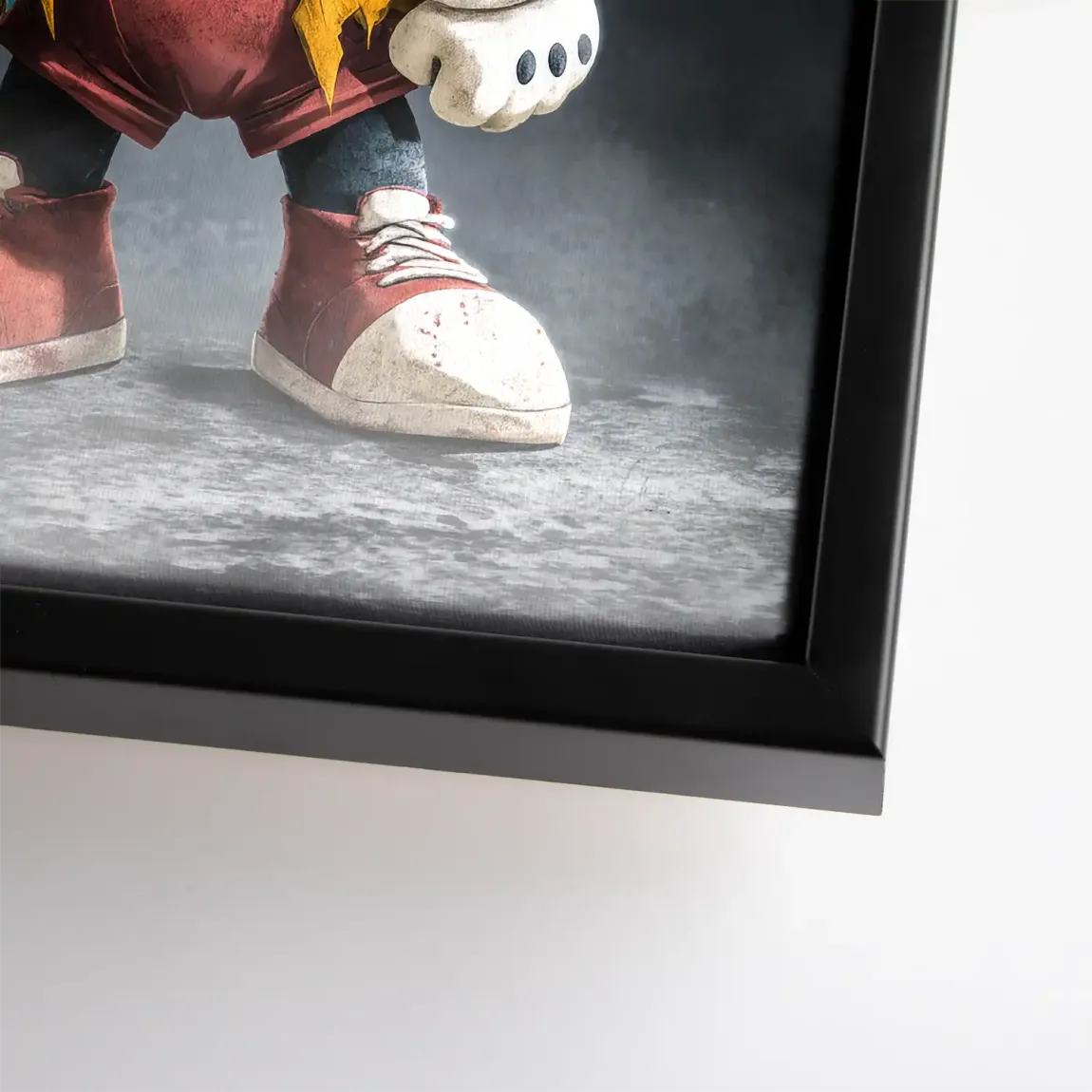 Midnight Micky Mouse Leinwand Bild