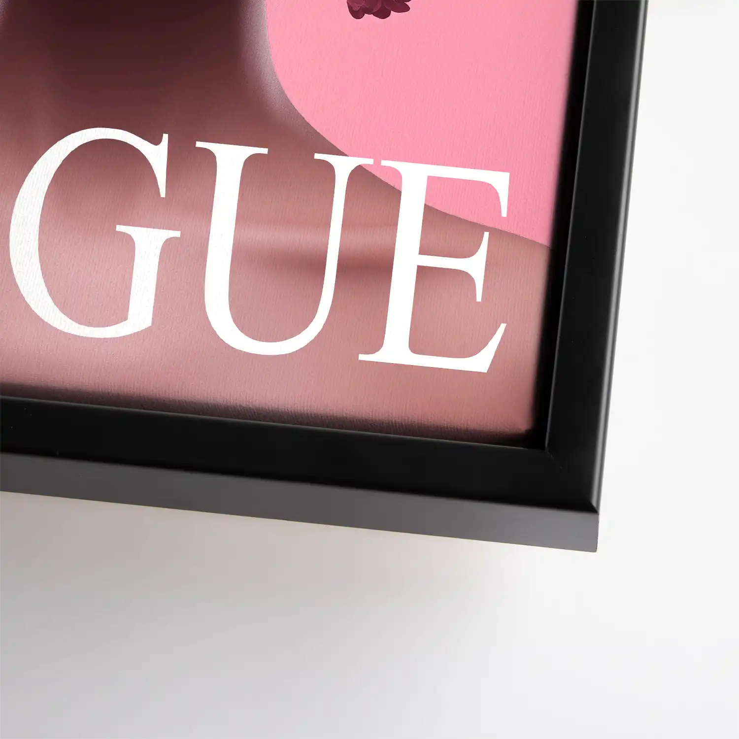 Pink Vogue Leinwand Bild INGALERIE