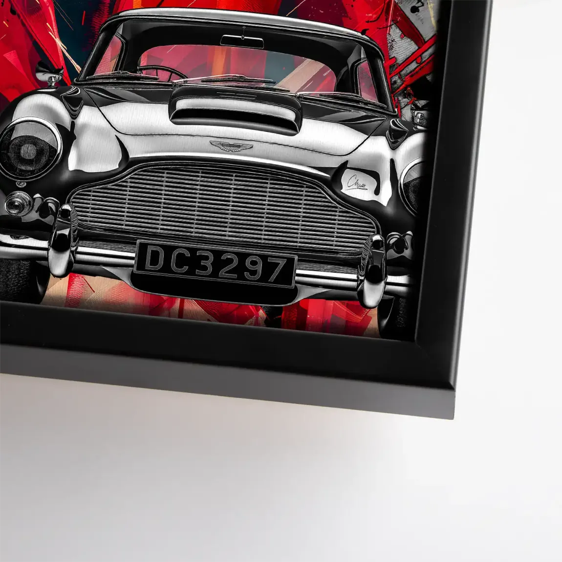 James Bond Vision London Leinwand Bild