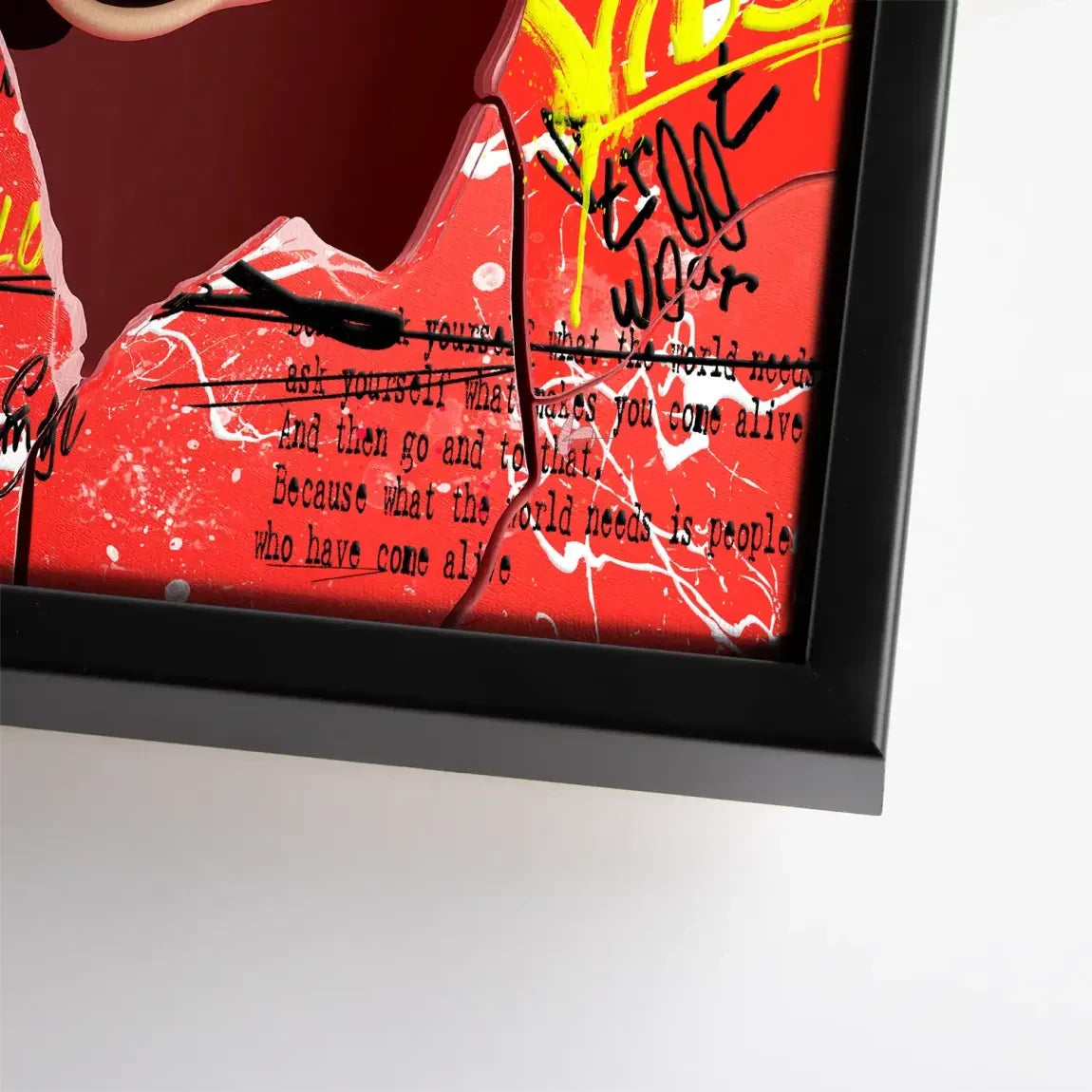 Charming Smile Micky Mouse Leinwand Bild INGALERIE