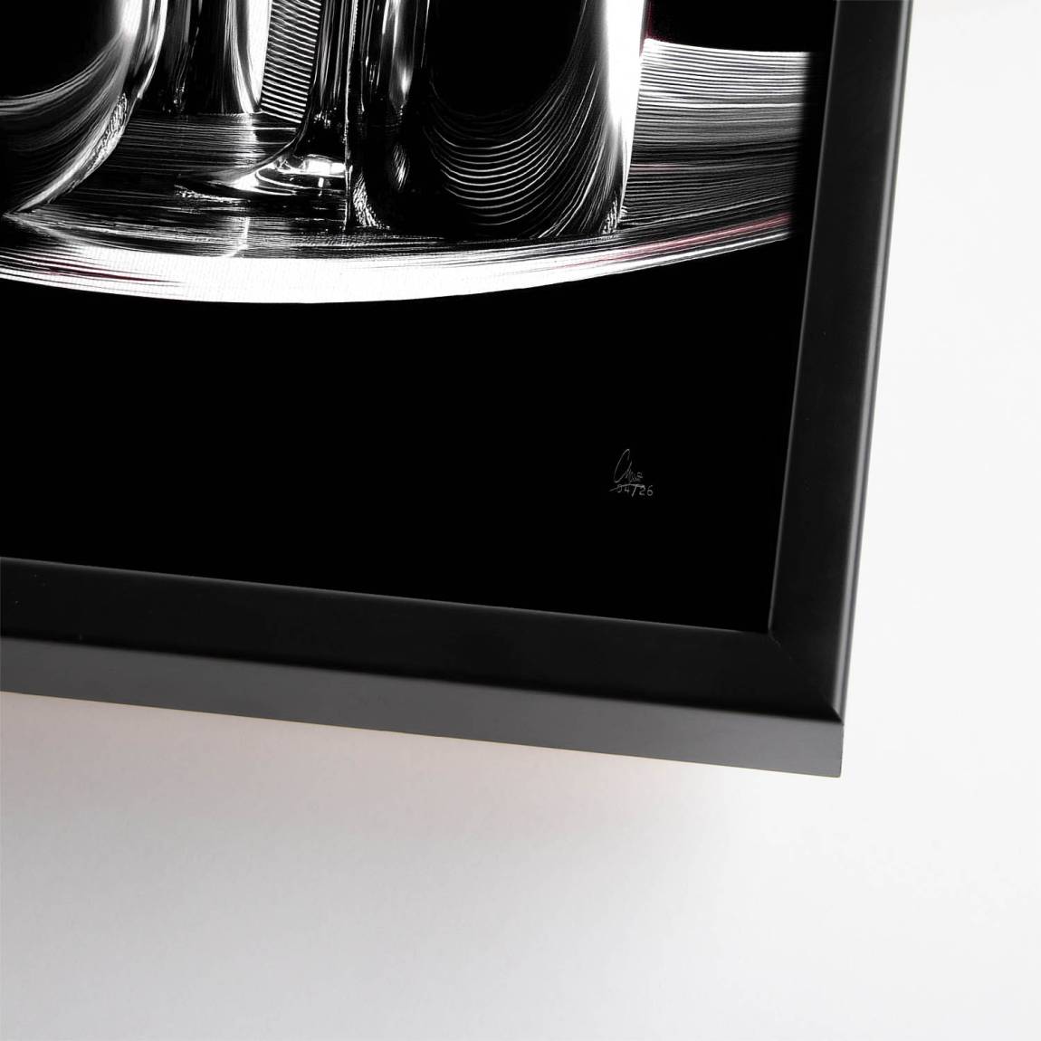 Wein Noir Leinwand Bild