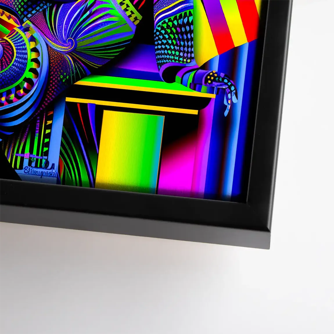 Abstrakt Glamour Leinwand Bild INGALERIE