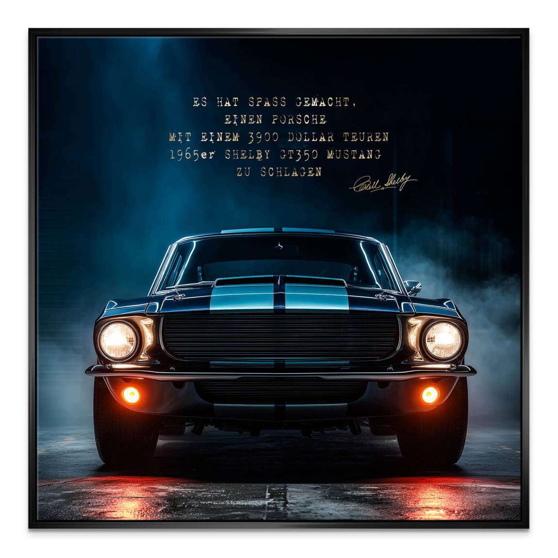 Ford Mustang Shelby Leinwand Bild