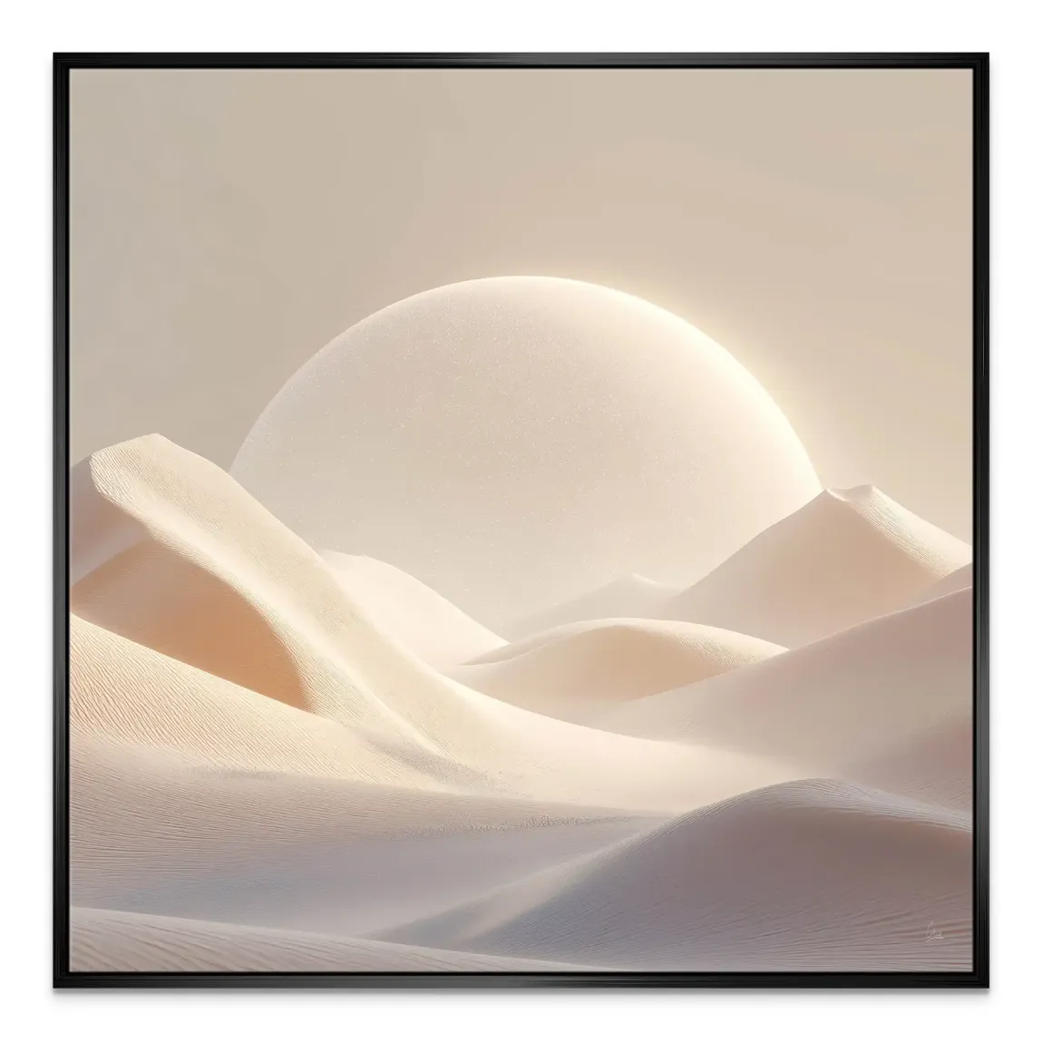 Desert Light Leinwand Bild