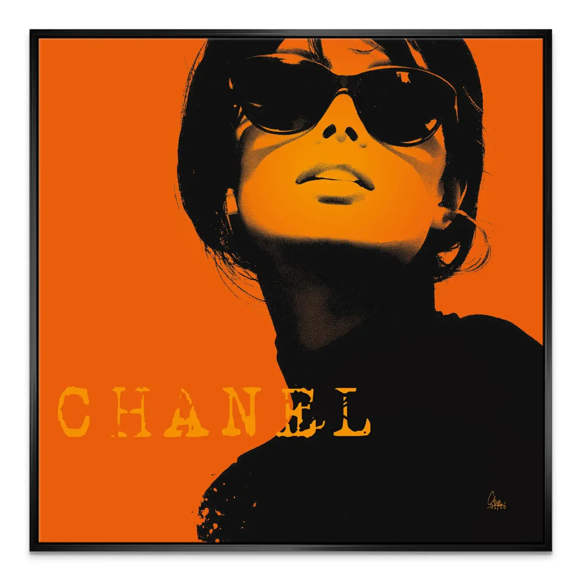 Chanel Glam Leinwand Bild