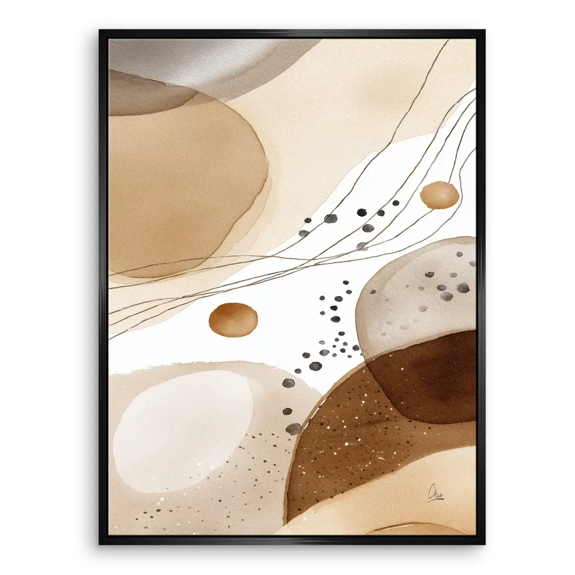 Desert Mirage Leinwand Bild