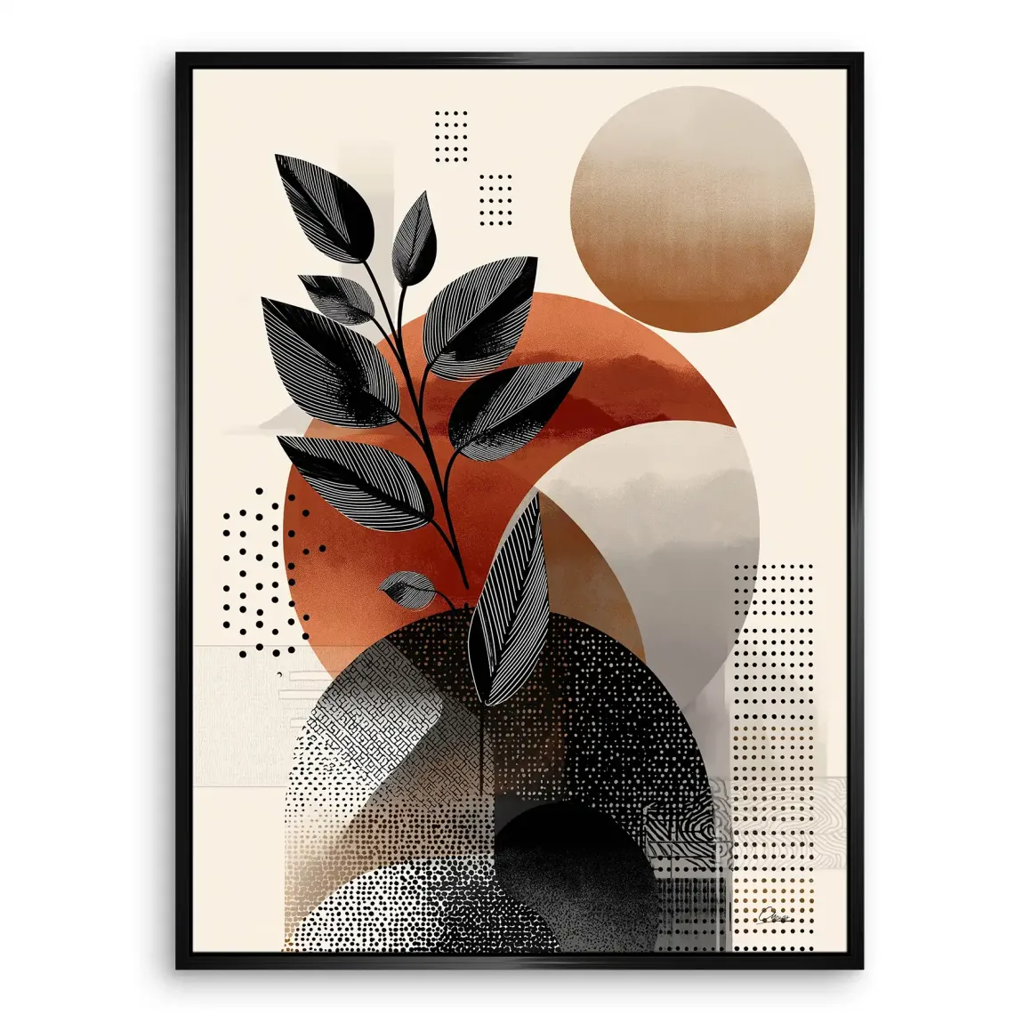 Terra Flora Harmony Leinwand Bild INGALERIE