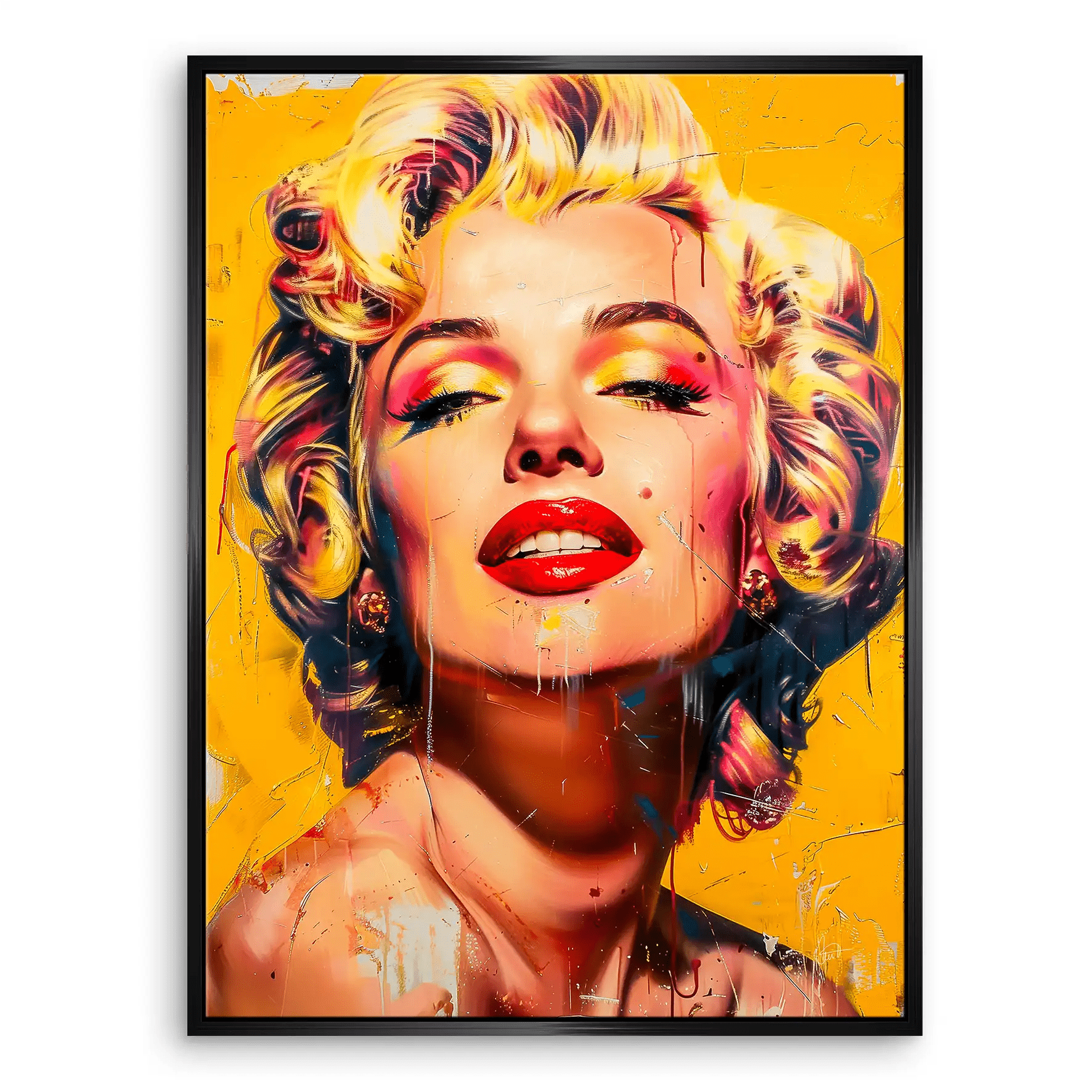 Marilyn Street Style Leinwand Bild INGALERIE
