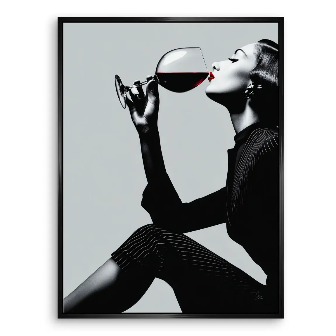 Wine Moments Leinwand Bild