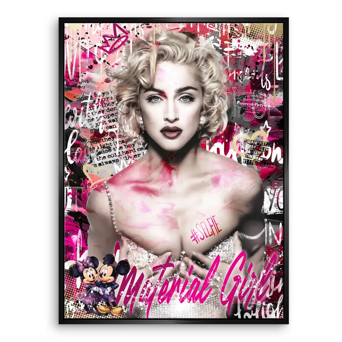 Pop Queen Vibes Leinwand Bild