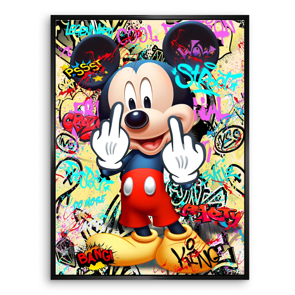 Micky Street Fresh Art Leinwand Bild INGALERIE
