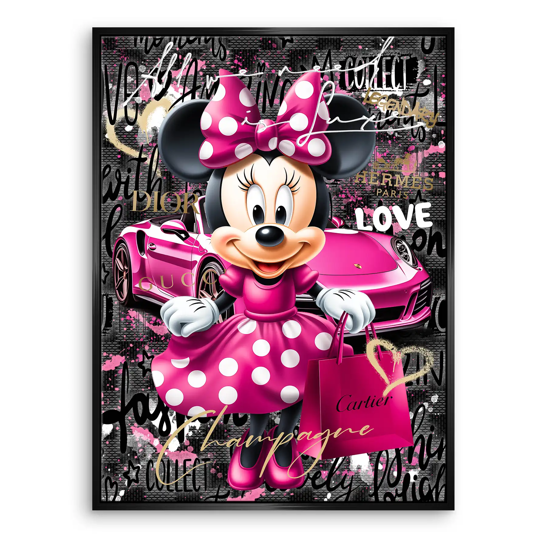 Minnie Need Luxe Leinwand Bild INGALERIE