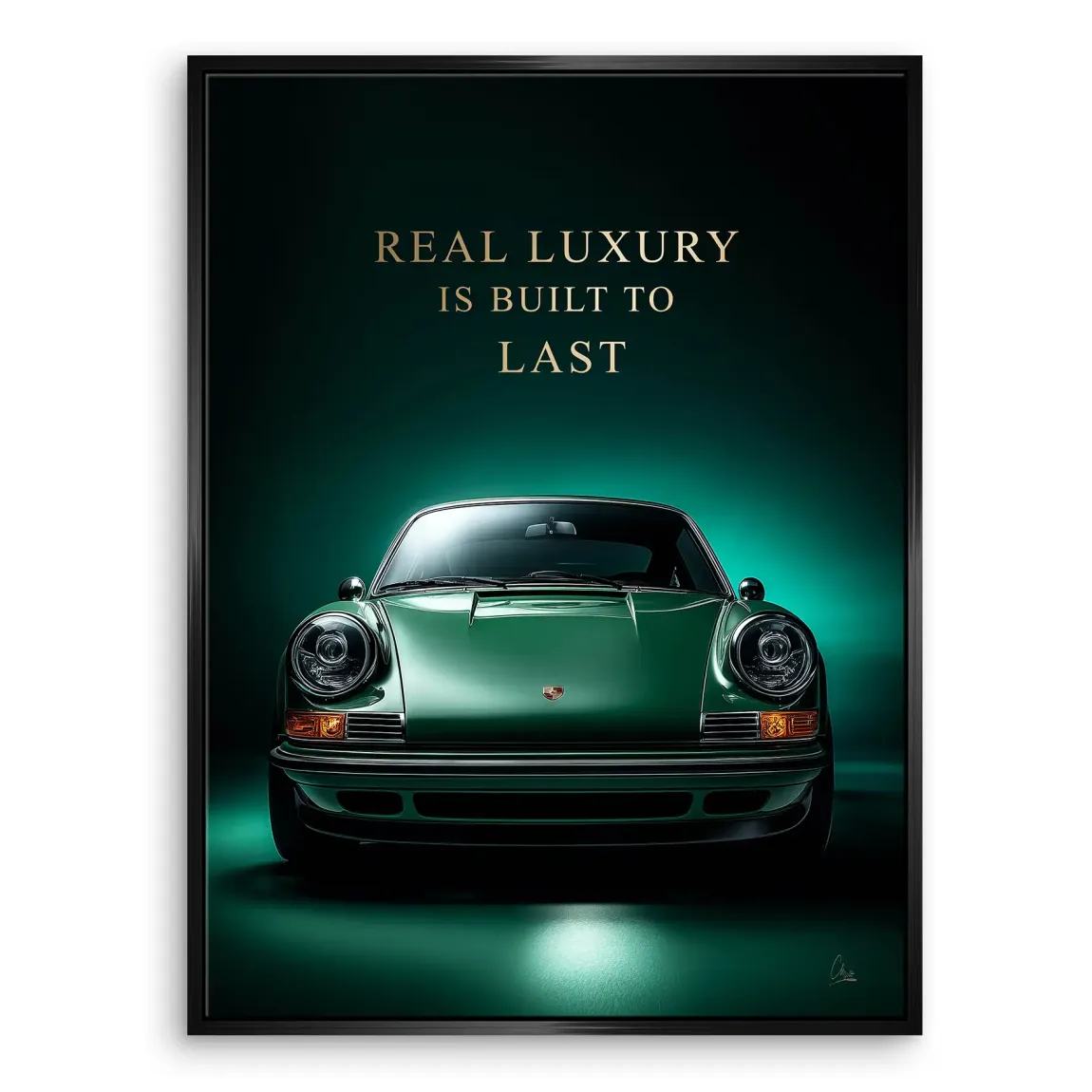Heritage 911 Porsche Leinwand Bild