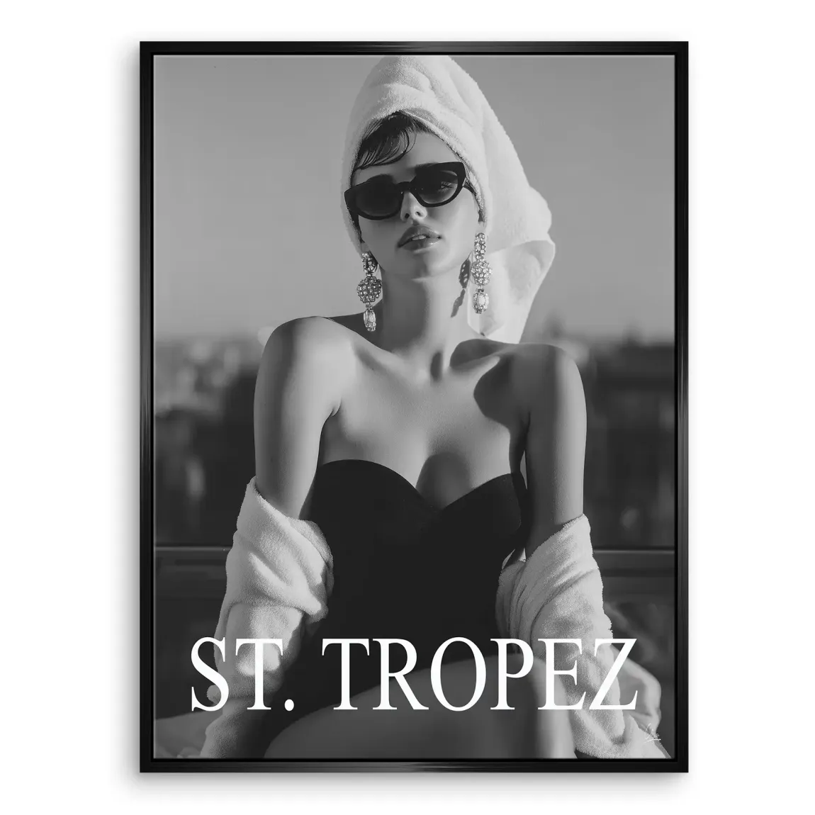 St. Tropez Glam Leinwand Bild
