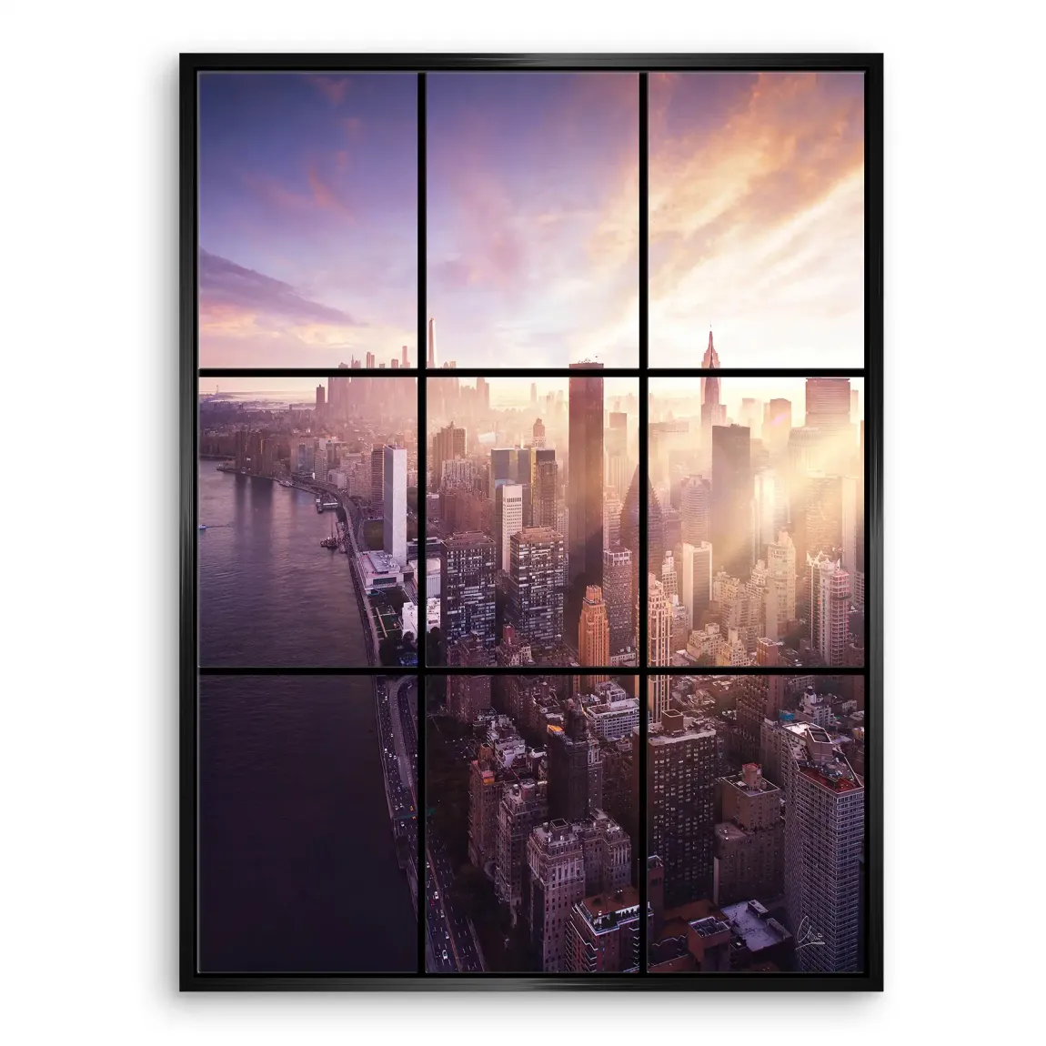 Manhattan View Leinwand Bild