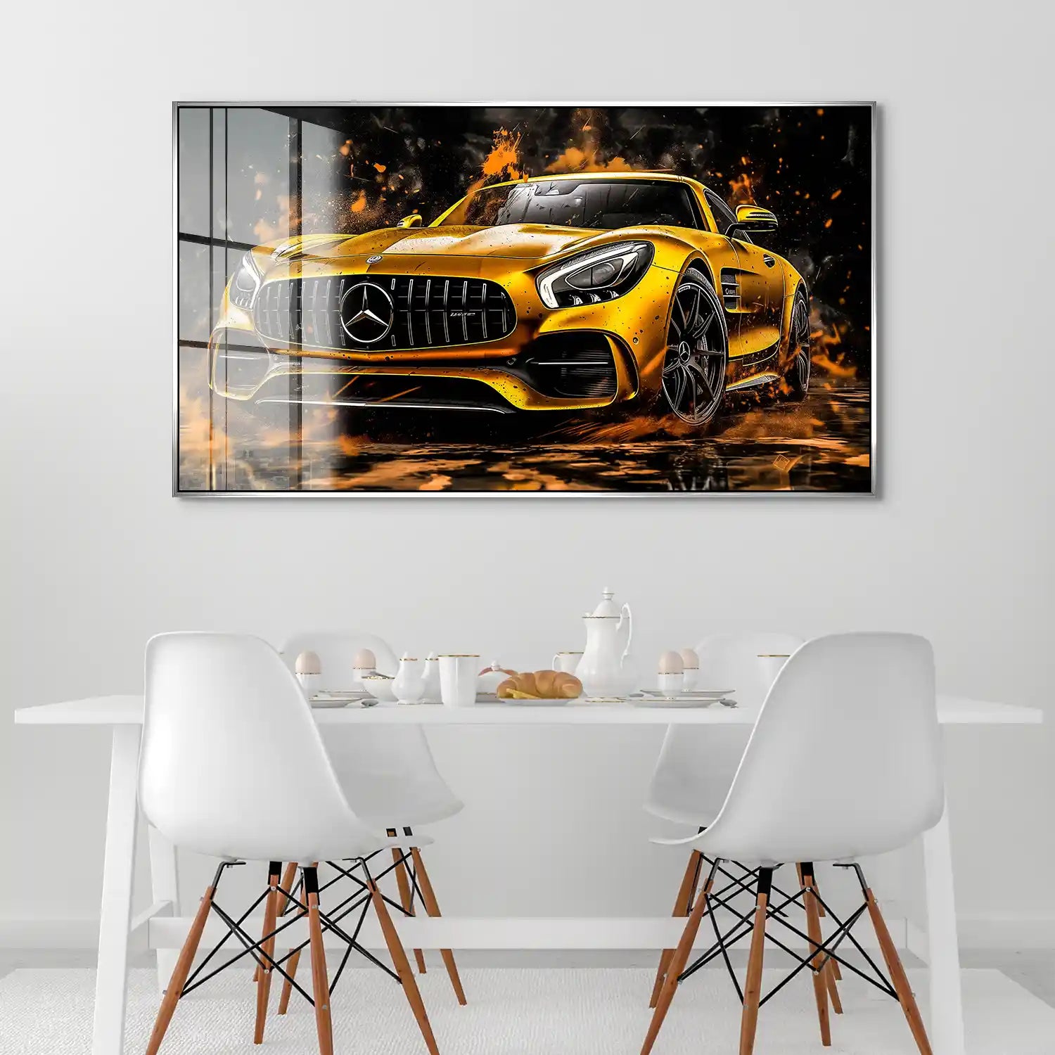 Mercedes AMG GT Modern Style Acrylglas Bild INGALERIE