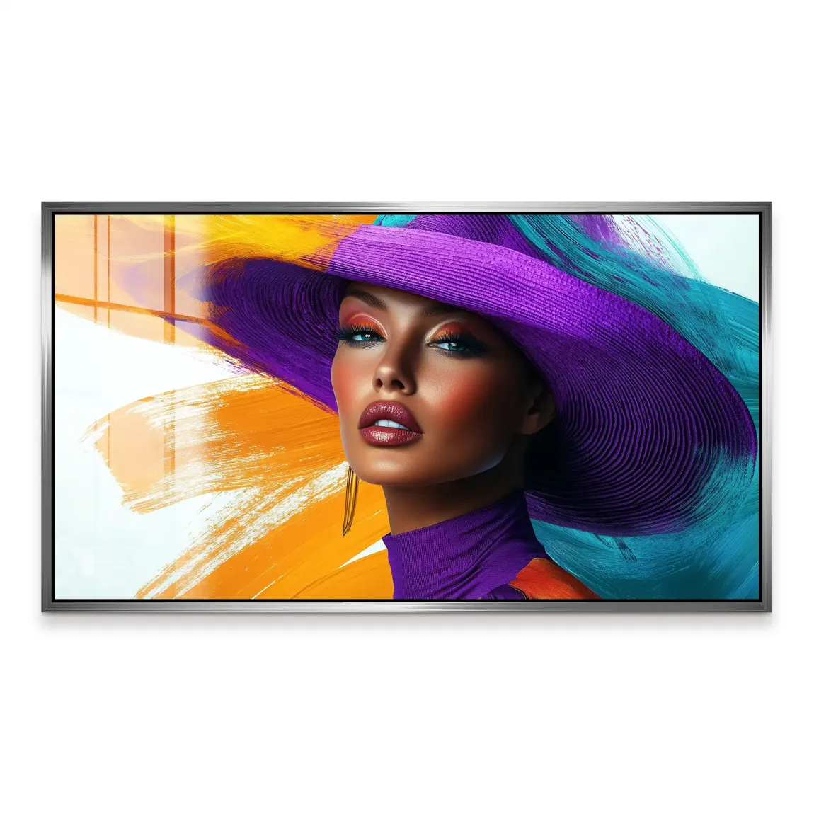 Vivid Fashion Color Art Acrylglas Bild