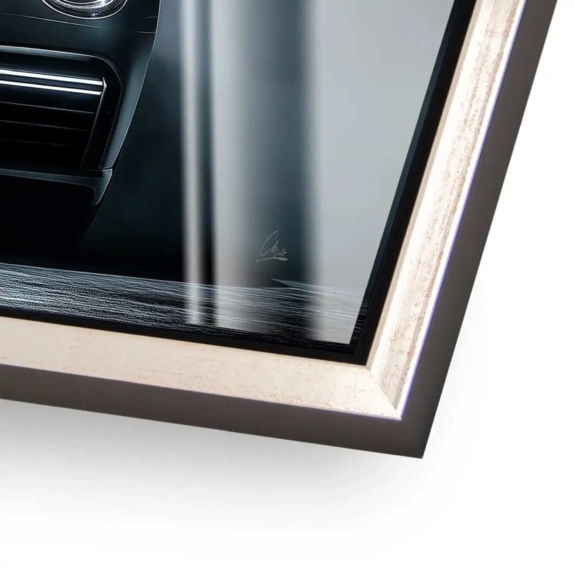 911 Silver Legend Acrylglas Bild