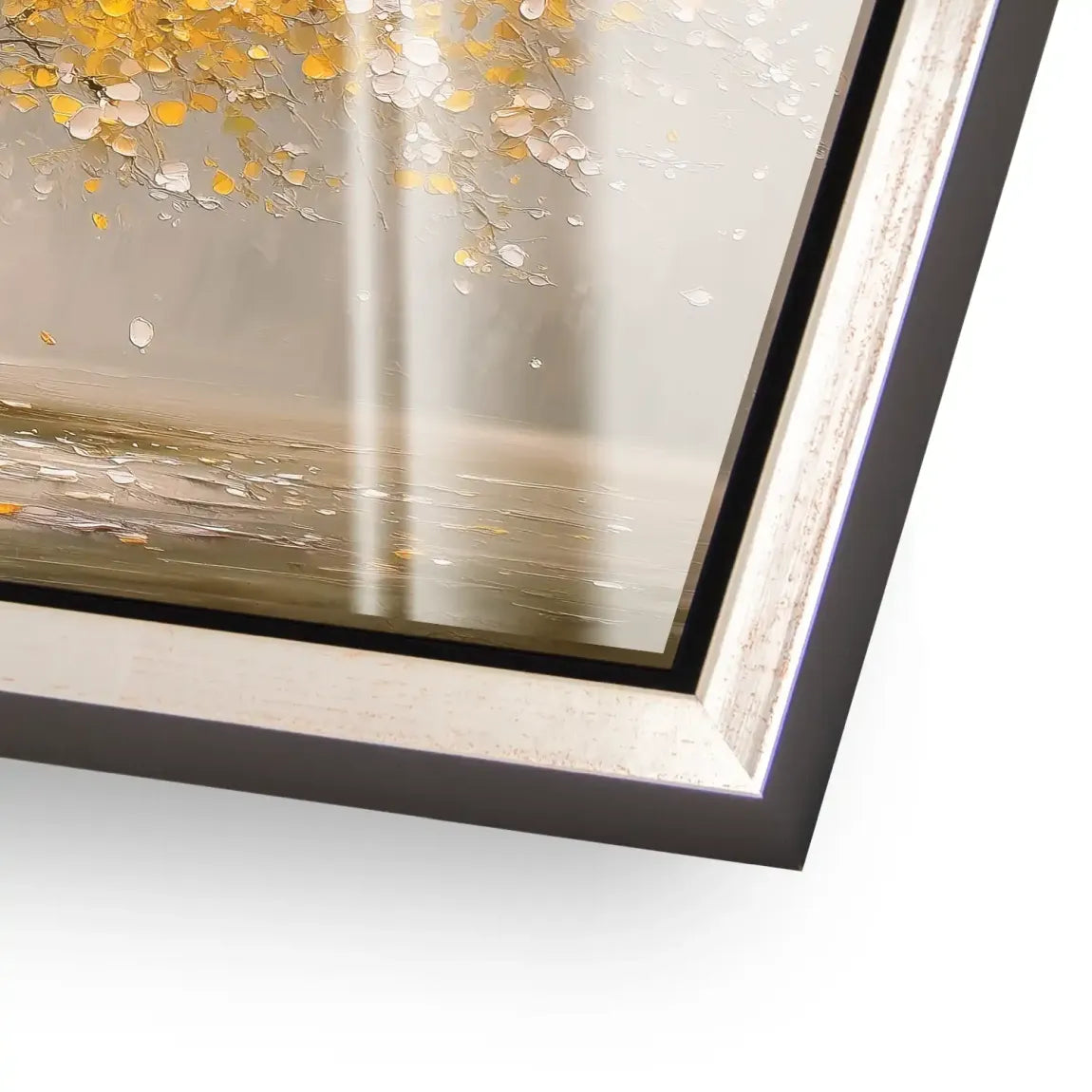 Golden Tree Art Acrylglas Bild