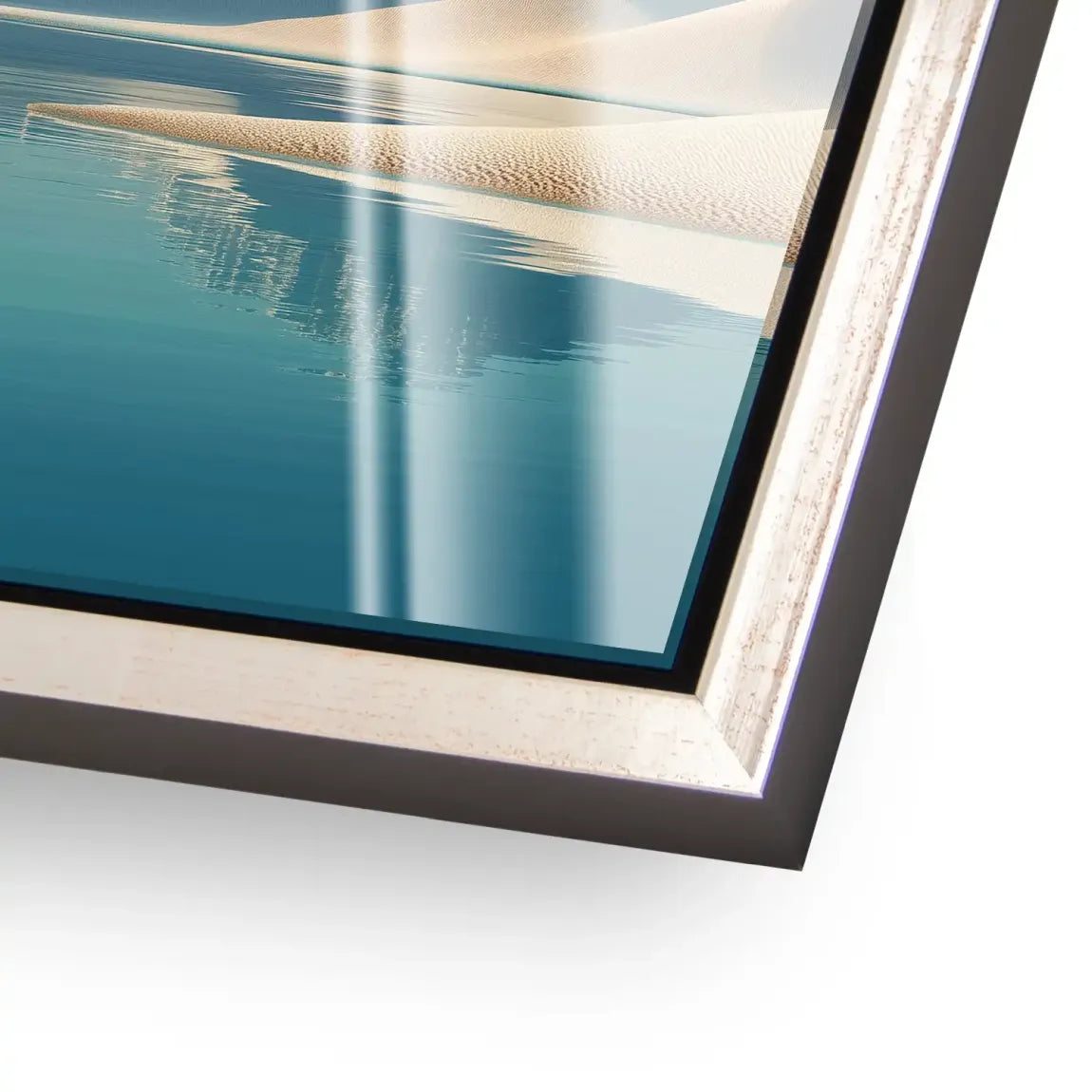 Desert Silence Acrylglas Bild