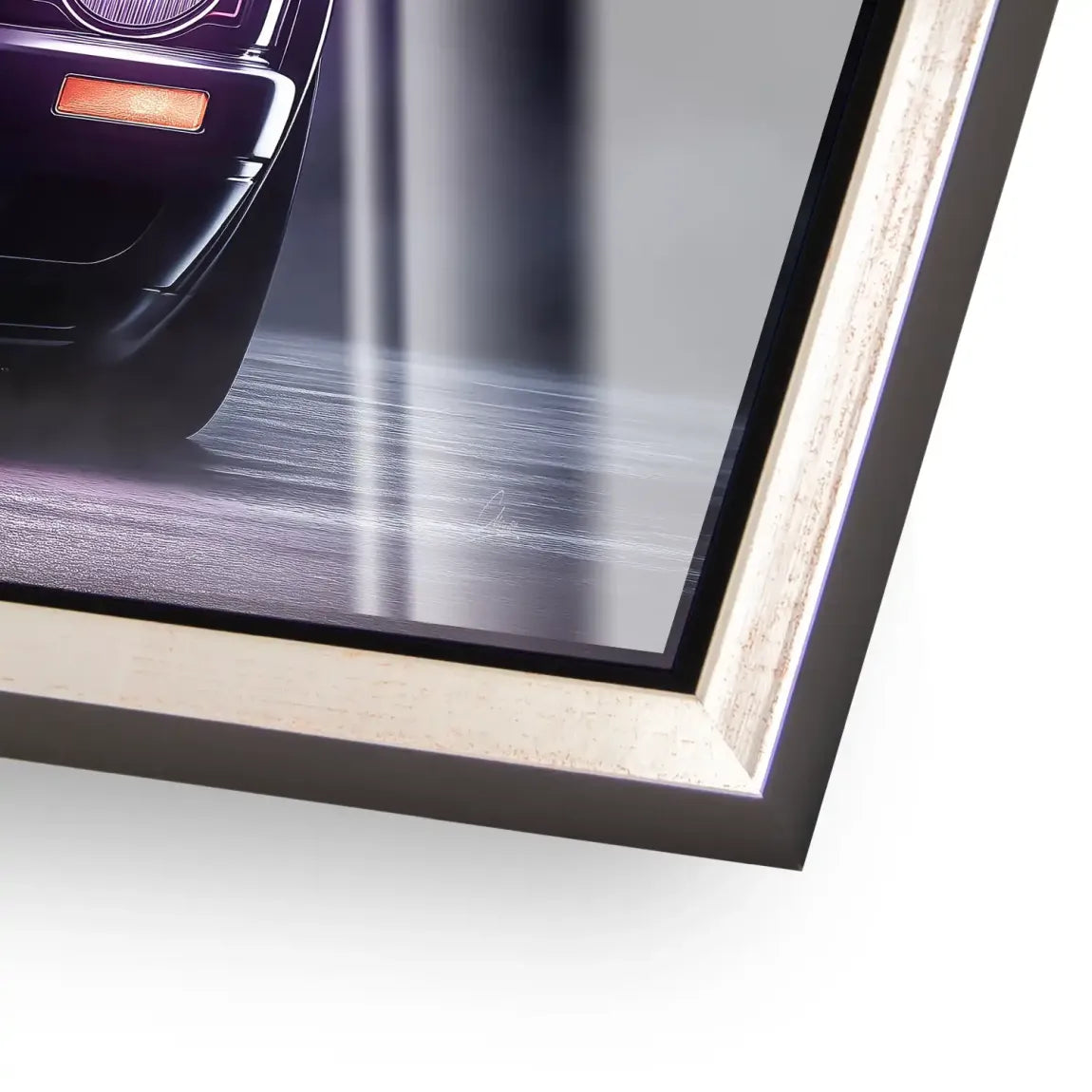 VW Golf Old School Acrylglas Bild