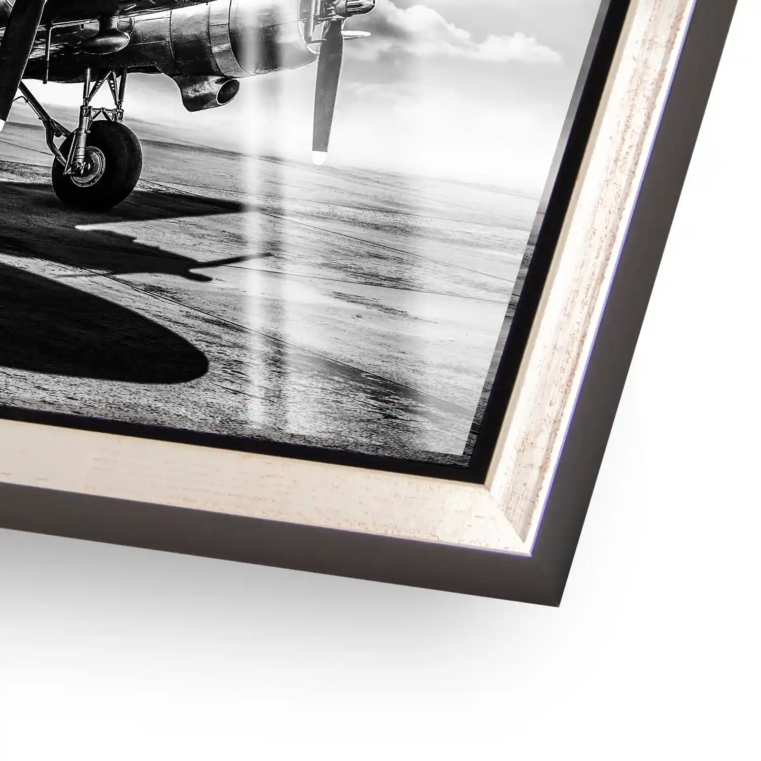 DC3 Vintage Flugzeug Acrylglas Bild INGALERIE