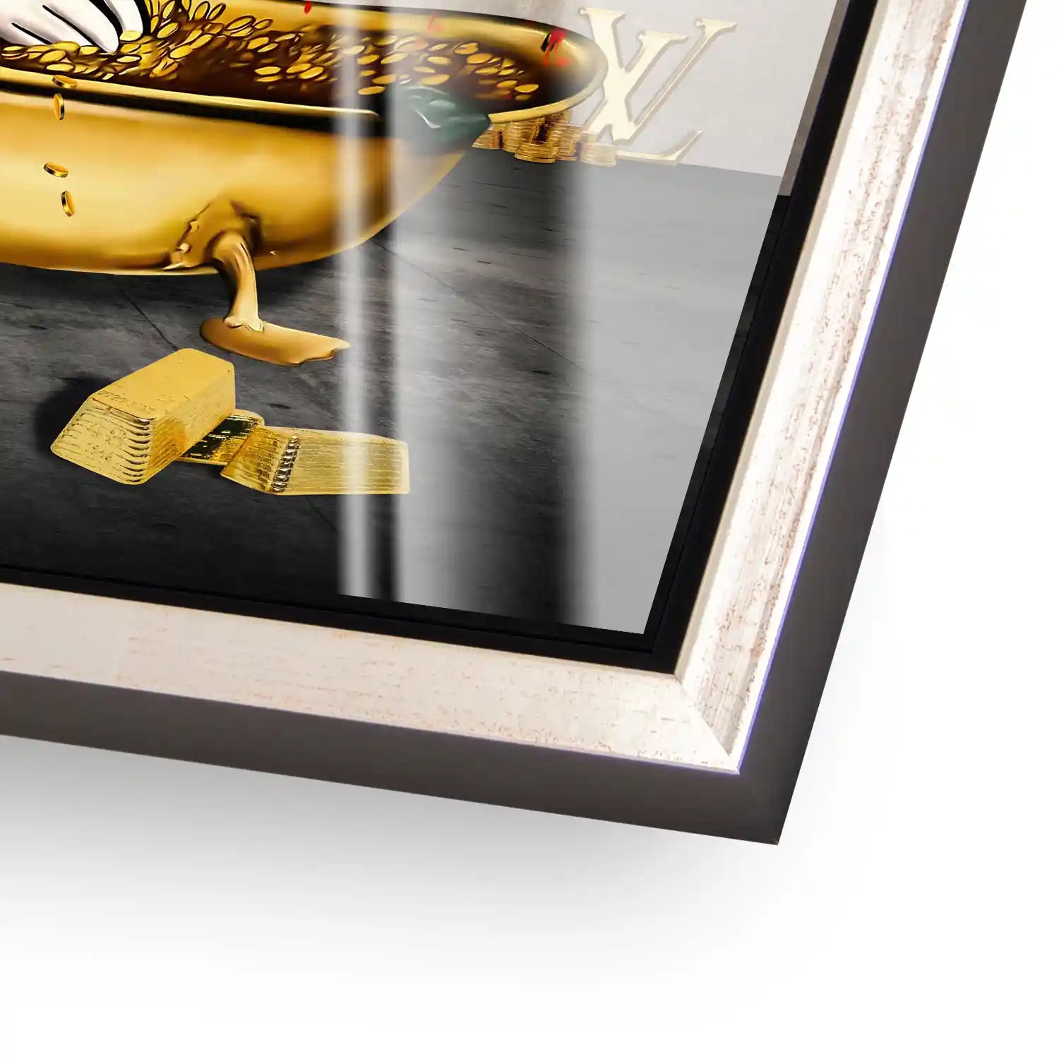 Duffy u. Dagobert Pop Art Acrylglas Bild INGALERIE