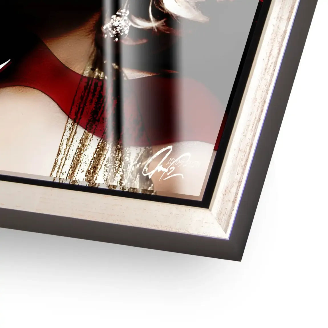 Marilyn Hollywood Glamour Acrylglas Bild