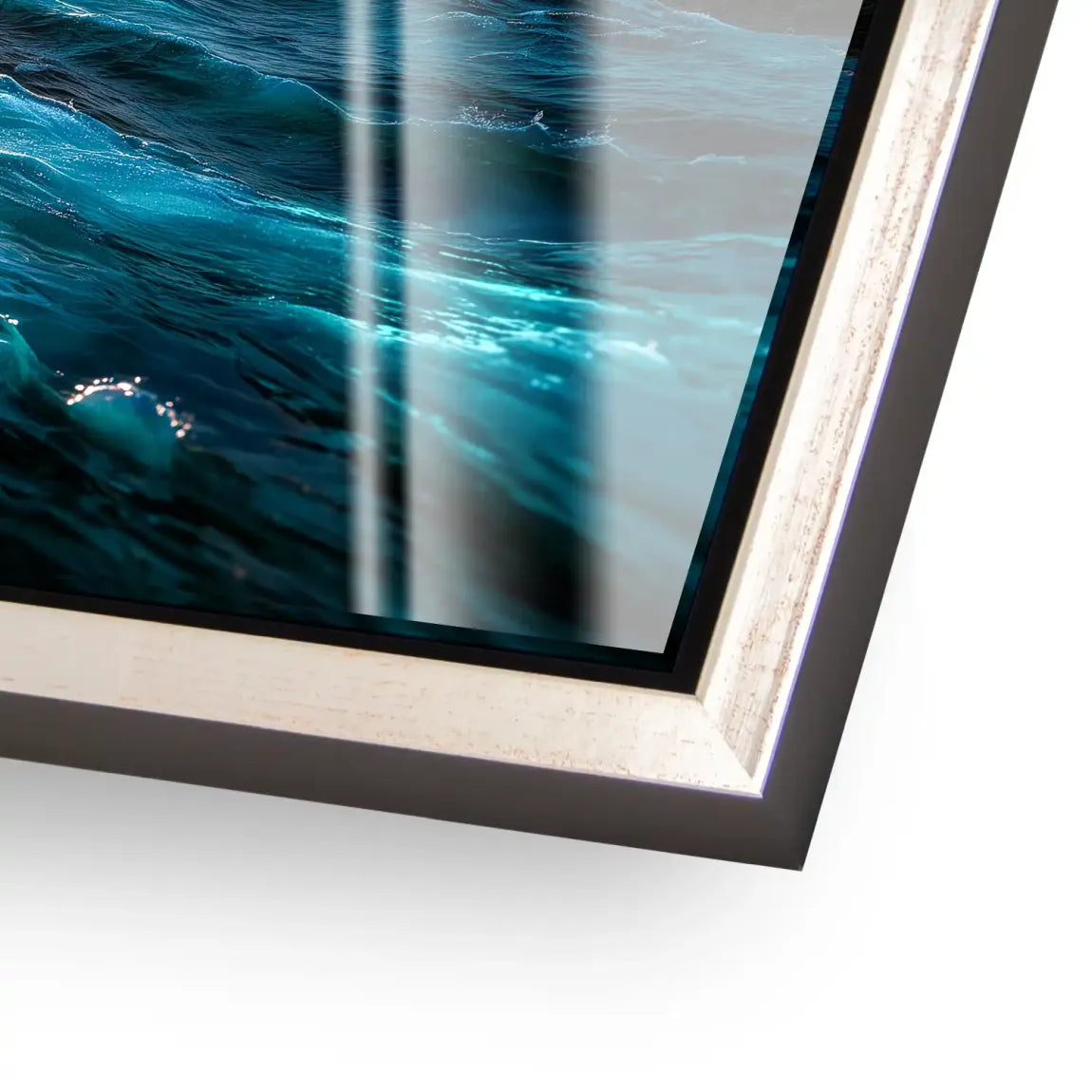Wildes Meer Acrylglas Bild